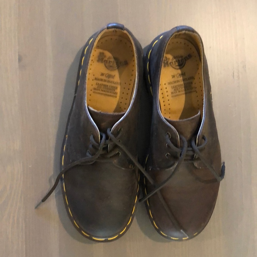 Dr Martens brown oxfords